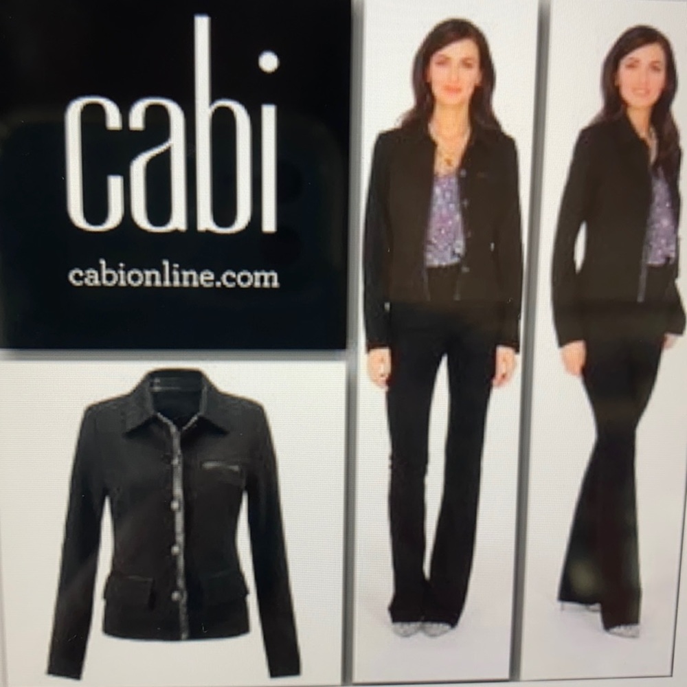 Never Worn! Cabi+Tudor Jacket #3376+Black+Sz Large